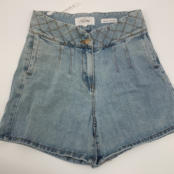 Lola Jeans Shorts High Rise size 26 Taille Haute - Picture 2 of 6